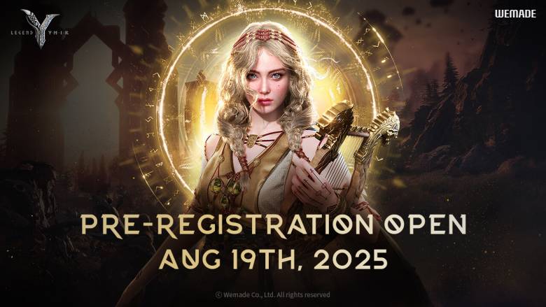 WEMADE、新作Web3 MMORPG「Legend of YMIR」グローバル版の事前登録を開始